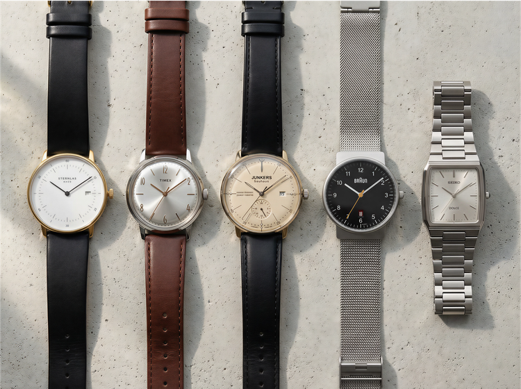 The Bauhaus Starter Kit: 5 Best Minimalist Watches Under $500 (2026 Edition)